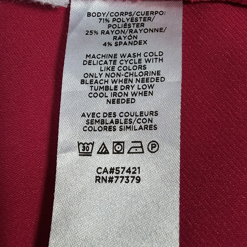 Ann Taylor Petite Pink Eva Ankle Pant Size 16 Curvy Fit Straight Leg - Picture 7 of 8